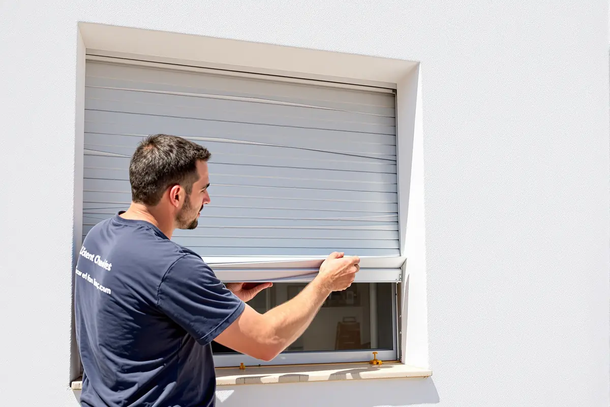 Remplacement de lames de volet roulant PVC dans le Var